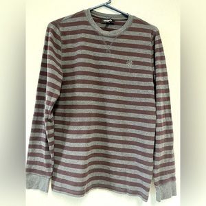 Red and Grey Light Sweater (Express) Size M